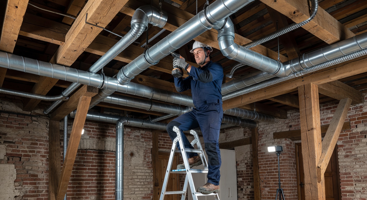 Traitement de l'humidite dans une maison au Luxembourg