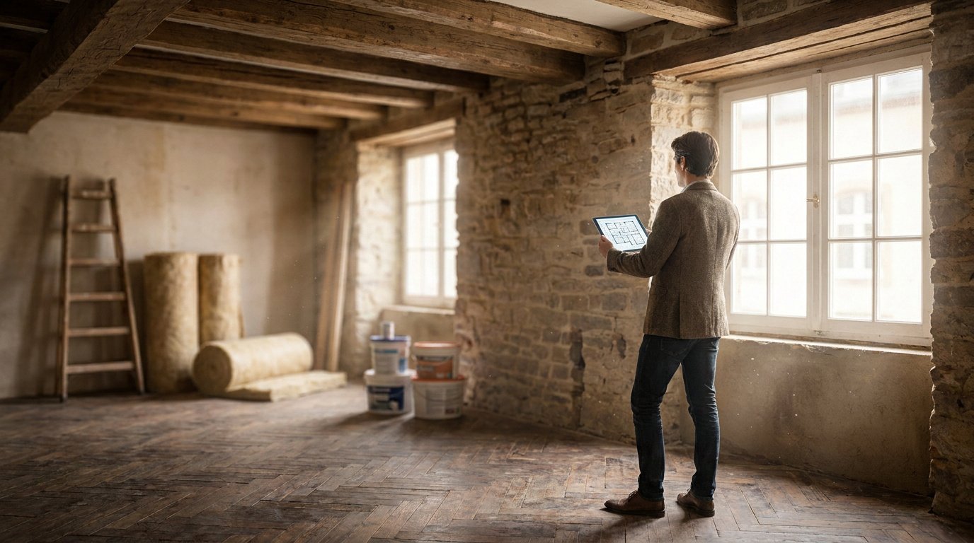 Acheter une maison ancienne au Luxembourg : les travaux a anticiper