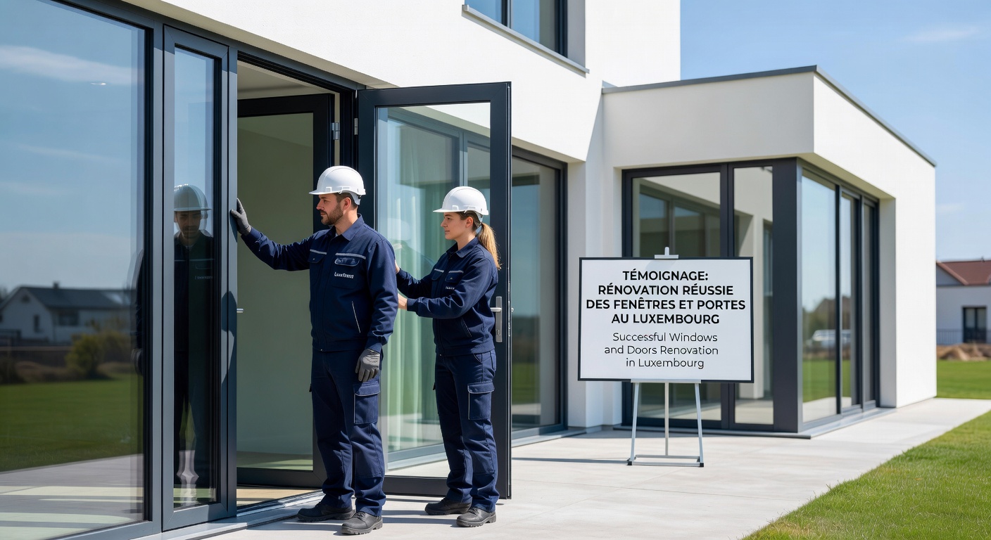 Testimonial: Successful Windows and doors Renovation in Luxembourg