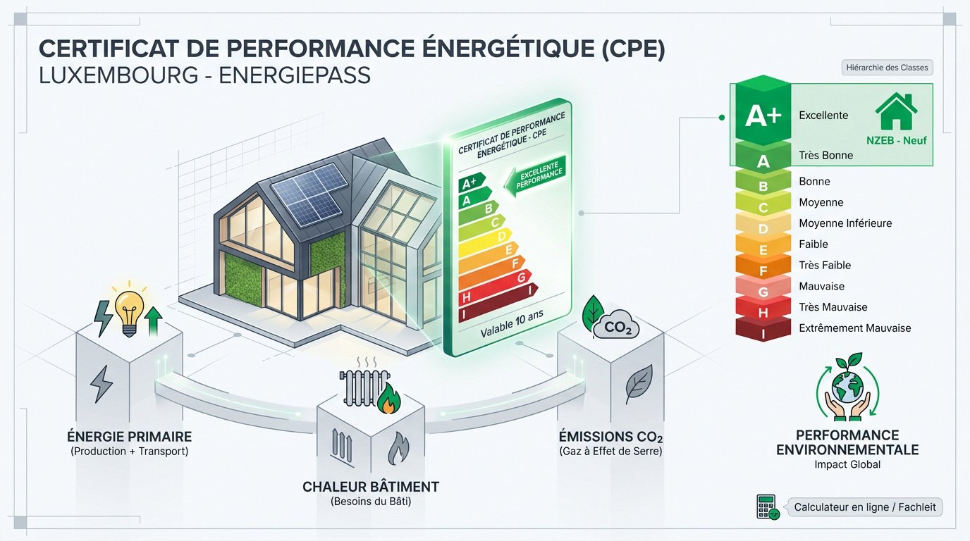 Certificat de performance energetique luxembourg