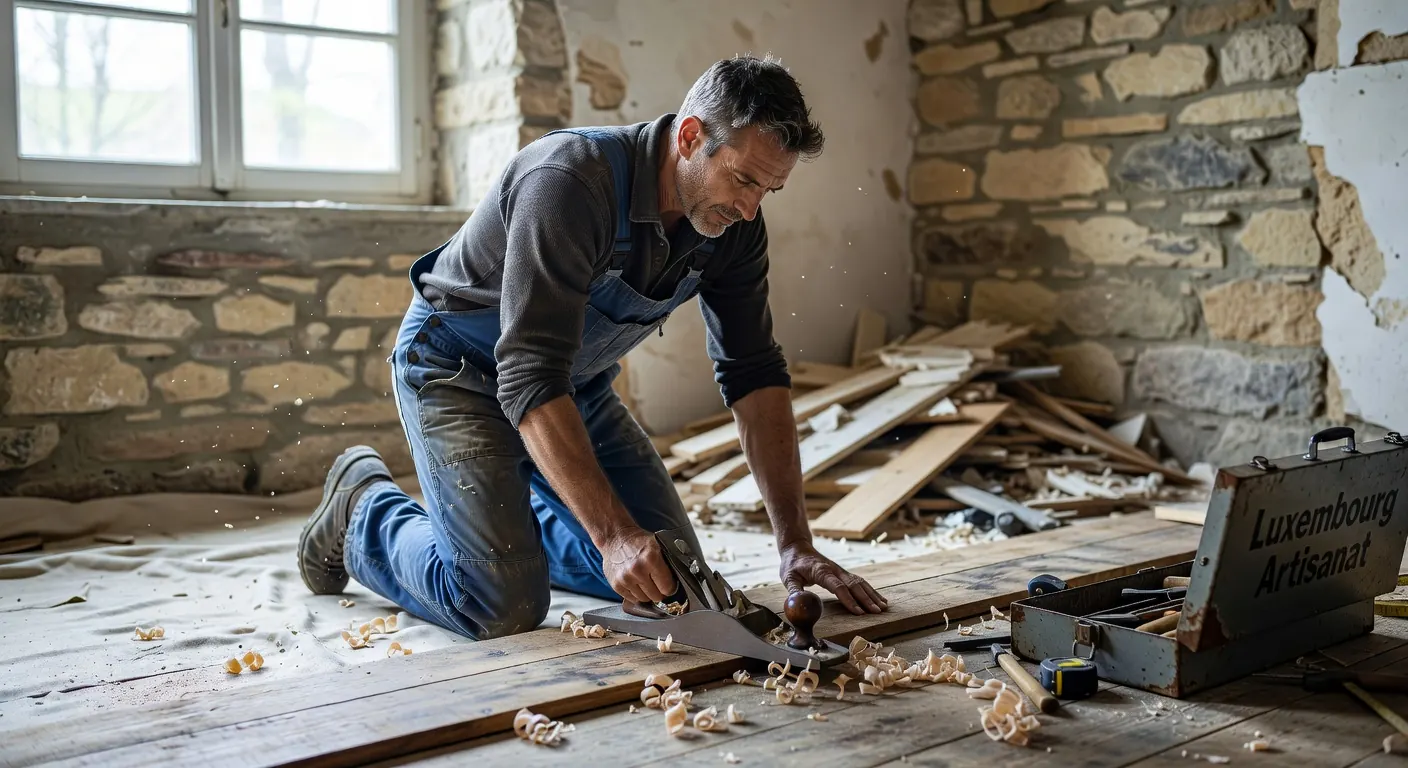 Illustration d'une pompe à chaleur installée dans une maison au Luxembourg en 2026