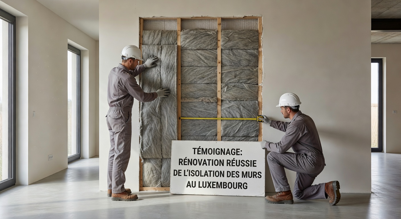 Testimonial: Successful Wall insulation Renovation in Luxembourg