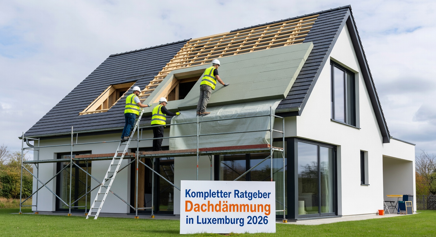 Kompletter Ratgeber Dachdämmung in Luxemburg 2026