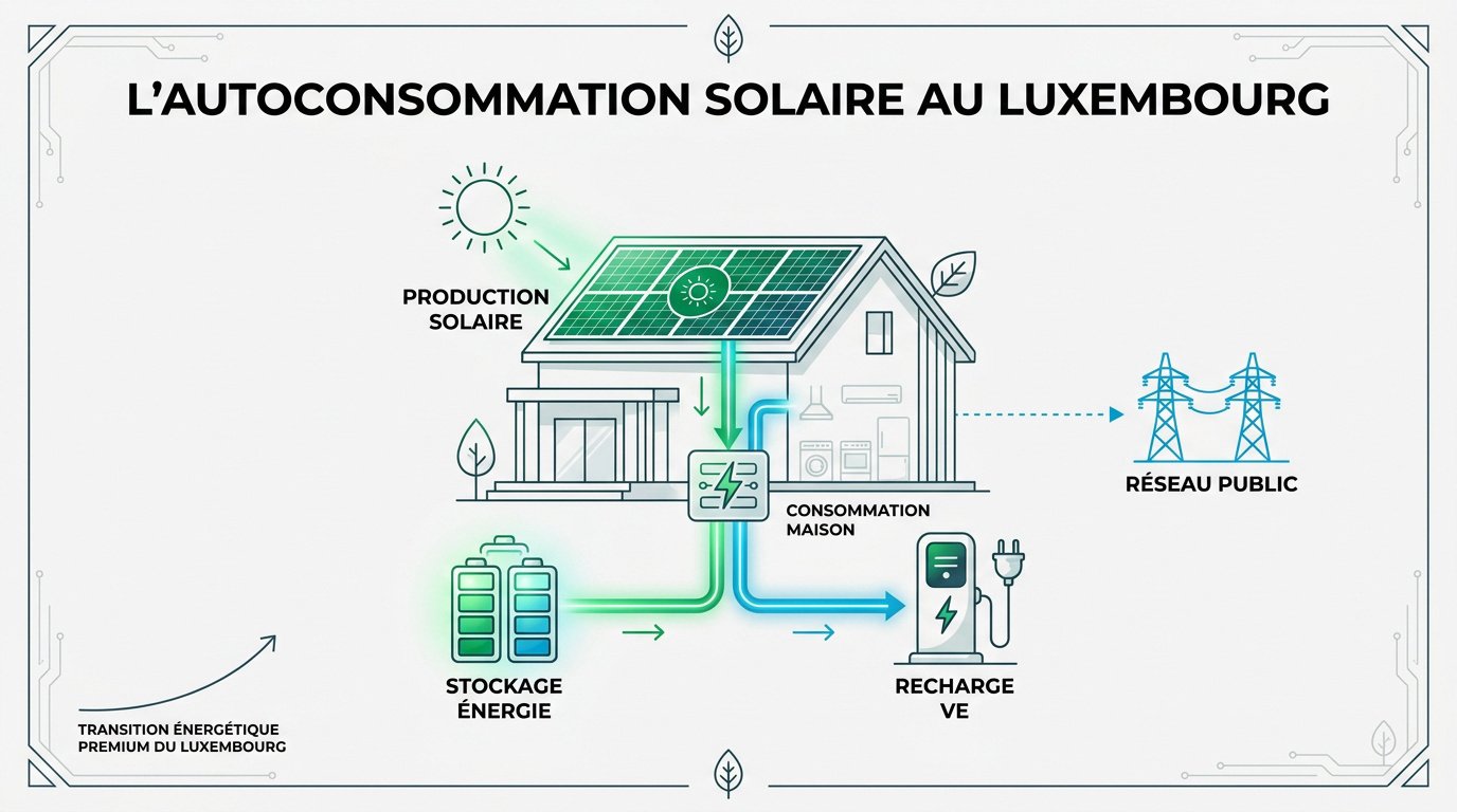 Autoconsommation solaire au luxembourg