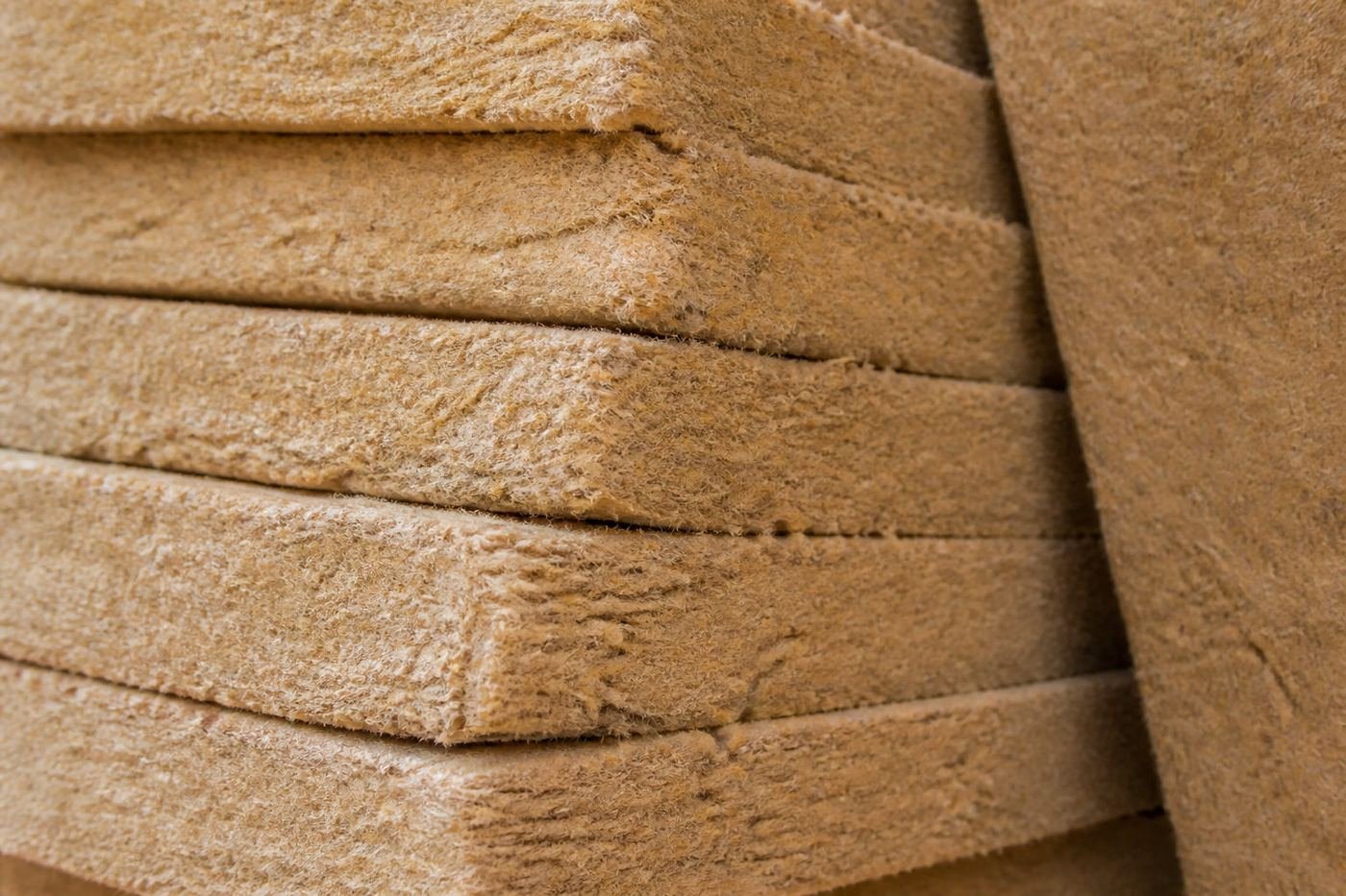 Panneaux isolants en fibre de bois